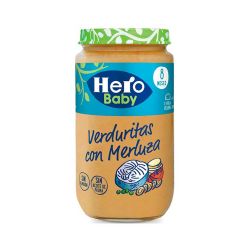 Hero Baby Tarrito Verduritas con Merluza 235 g