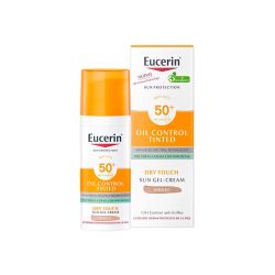 Eucerin Oil Control Tinted Dry Touch Crema Solar Facial