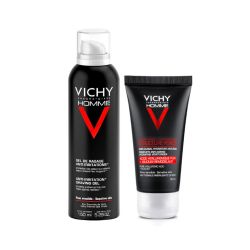 Vichy Homme Structure Force con Homme Gel de Afeitar Pack