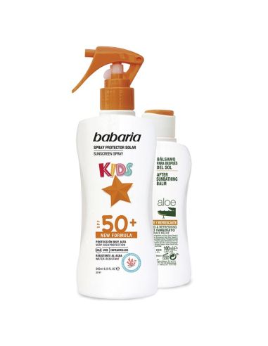 Babaria Kids Protector Solar Spf50+ 200 ml + After Sun 100 ml