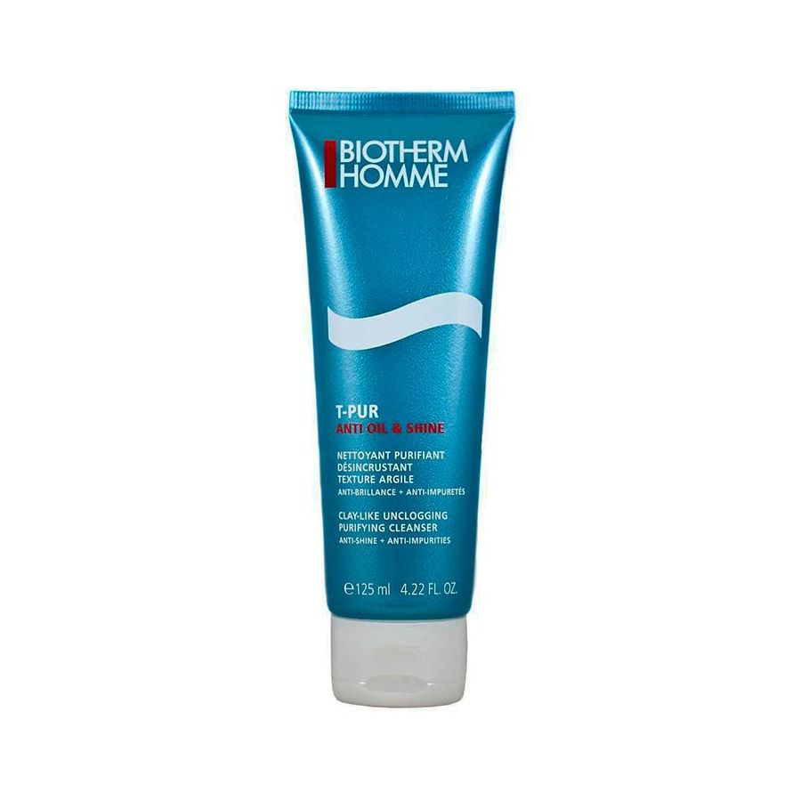Biotherm Homme T-Pur Salty Gel Cleanser 125 Ml
