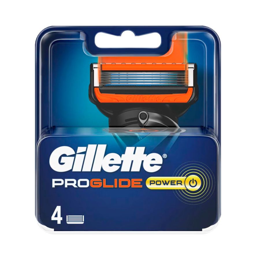 Gillette Cargador Power Proglide 4 Uds.