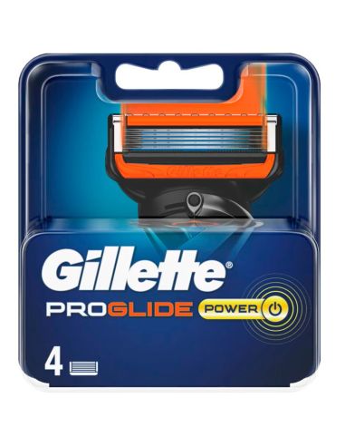 Gillette Cargador Power Proglide 4 Uds.