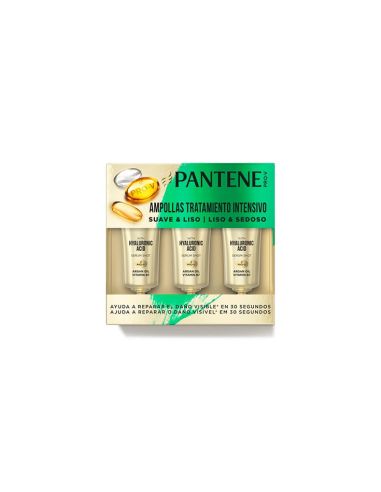 Pantene Pro-V Ampollas Liso Extremo 1 Minuto 3 Uds