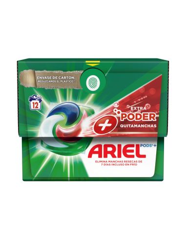 Ariel Extra Poder Quitamanchas Detergente Capsulas 