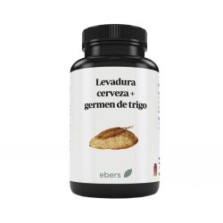 Ebers Cápsulas Levadura de Cerveza + Germen de Trigo 600 mg 100 Comprimidos
