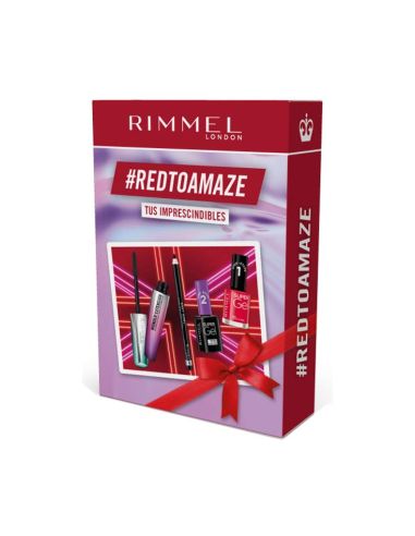 Rimmel Red To Amaze Estuche 4 piezas