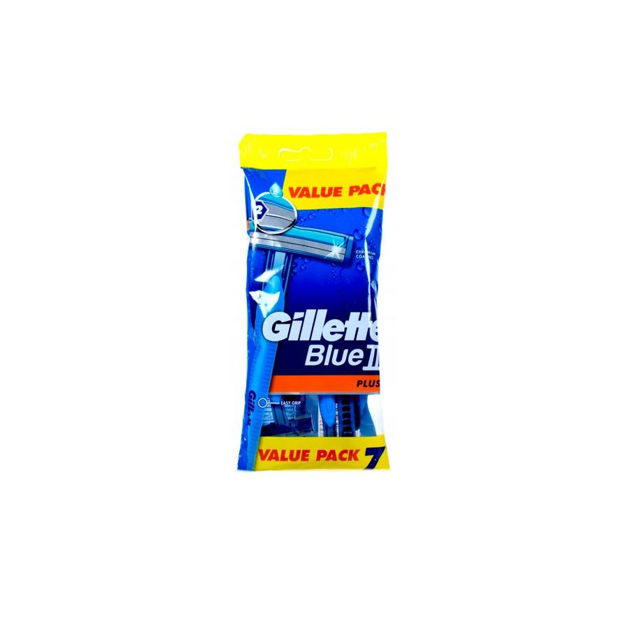 Gillette Blue II Plus Maquinilla de Afeitar Pack Ahorro
