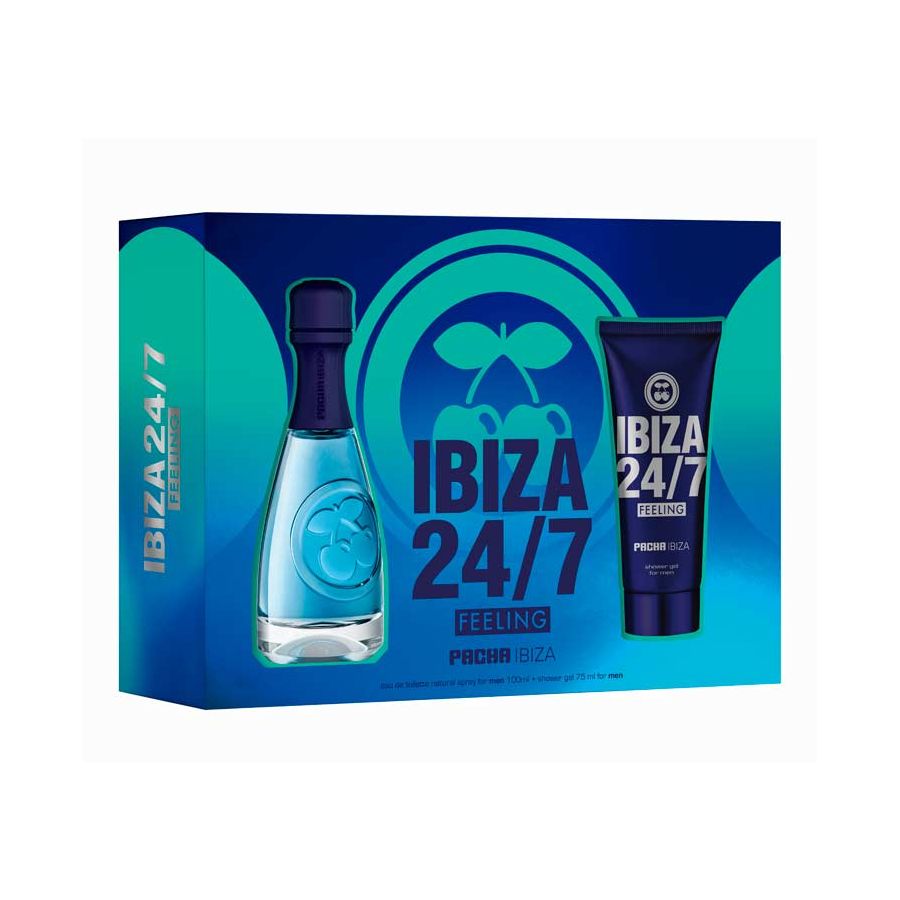 Pacha Ibiza 24 7 Feeling Him Eau de Toilette Estuche 2 Piezas