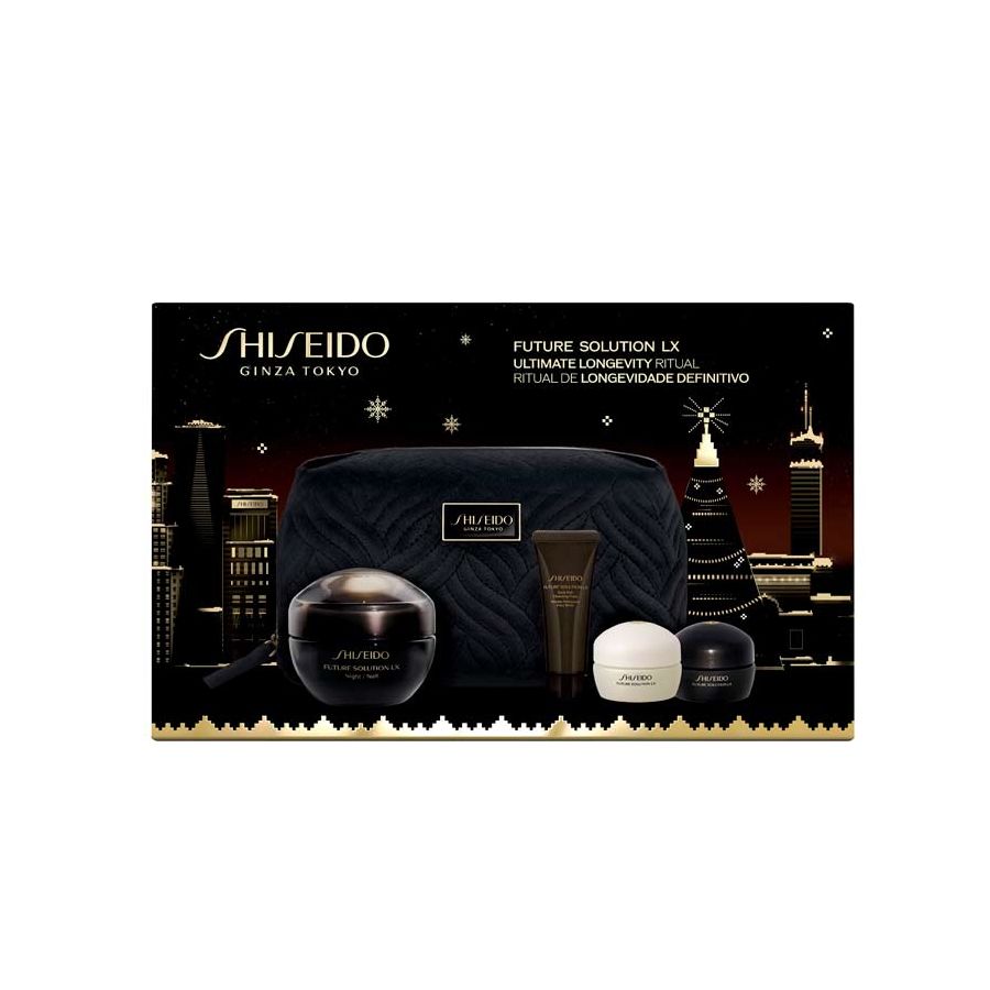 Shiseido Holiday Future Solution LX Crema de Noche Estuche 5 Piezas