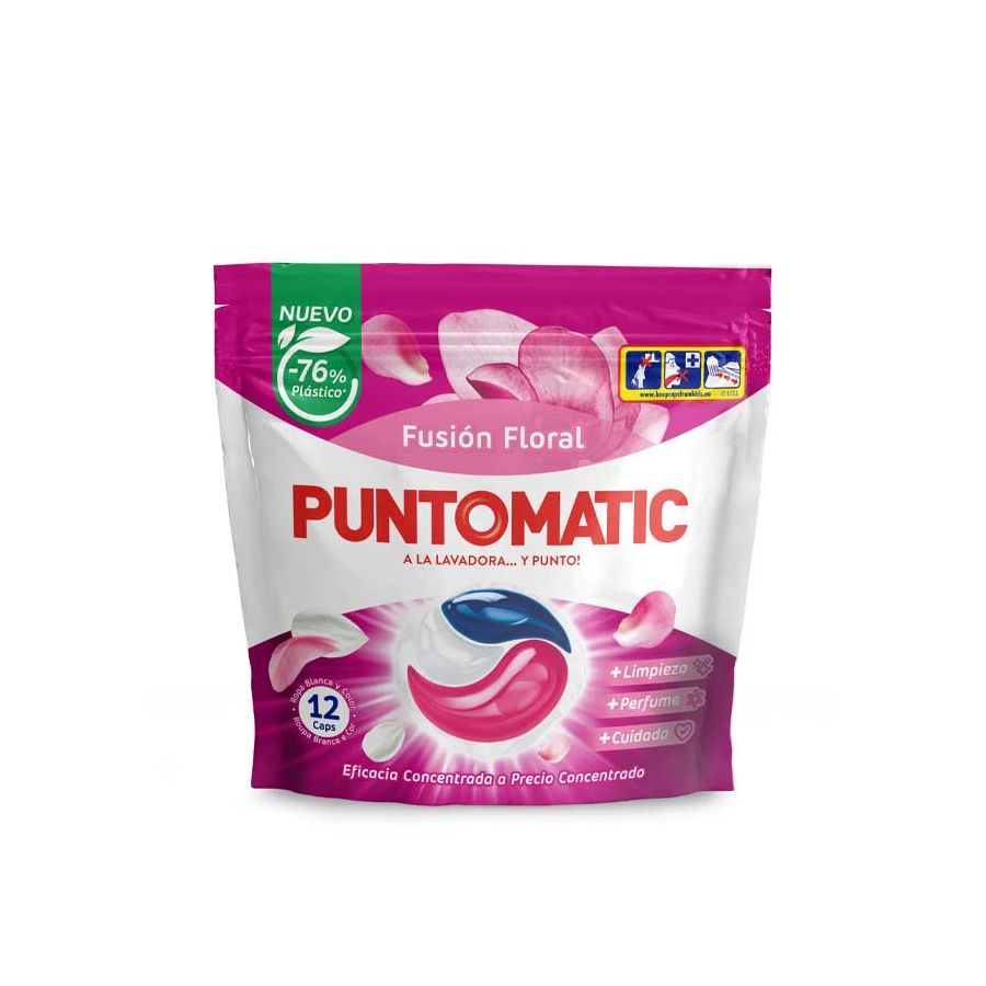 Puntomatic Fusion Floral Capsulas de Detergente Concentrado