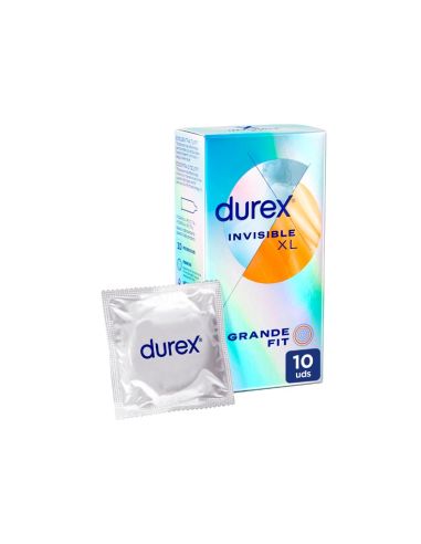 Durex Invisible XL Preservativos 10 Uds