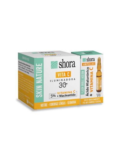 Shora Vita C Tratamiento Facial Pack 2 Piezas