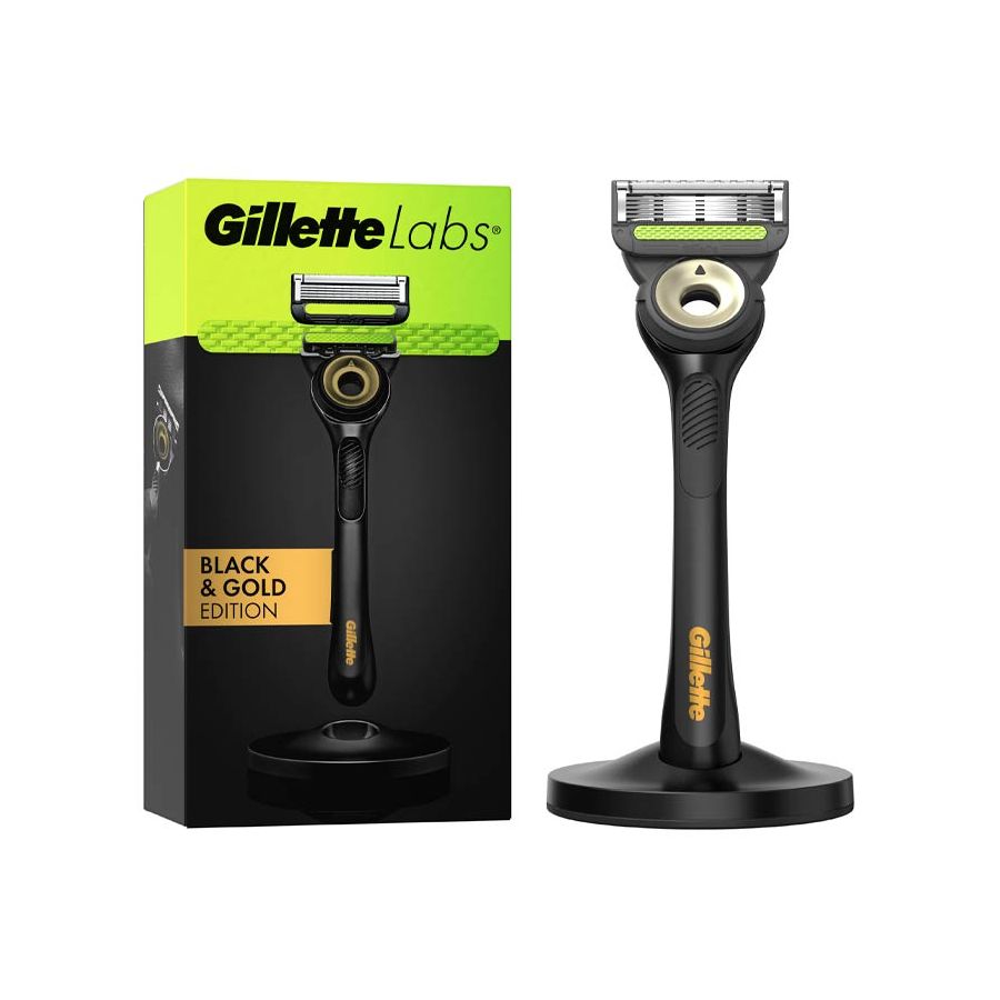Gillette Labs Black & Gold Edition Maquinilla de Afeitar