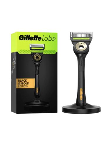 Gillette Labs Black & Gold Edition Maquinilla de Afeitar